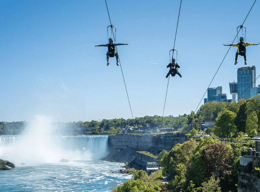 Things to do in Toronto – A Visitor Guide – Niagara Falls Zip Line